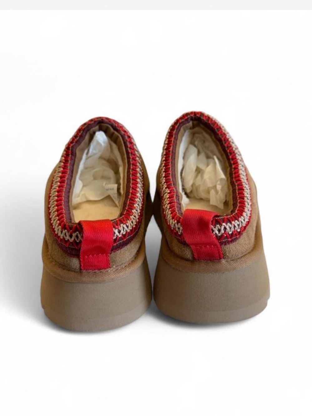UGG Women’s Tasman Slip-On Clog with Red Trim - Picture 4 of 5